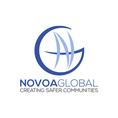NovoaGlobal Logo in white circle